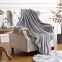 Vista 127 de SOCHOW Flannel Fleece Blanket Twin Size, All Season Lightweight Super Soft Cozy Blanket for Bed or Couch, Blue Coral, 60" X 80