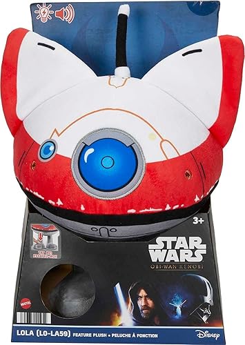 Miniatura 6 de Star Wars Obi-Wan Kenobi LOLA (L0-LA59) - Muñeca suave con luces y sonidos inspirados en la serie Obi-Wan Kenobi Disney+