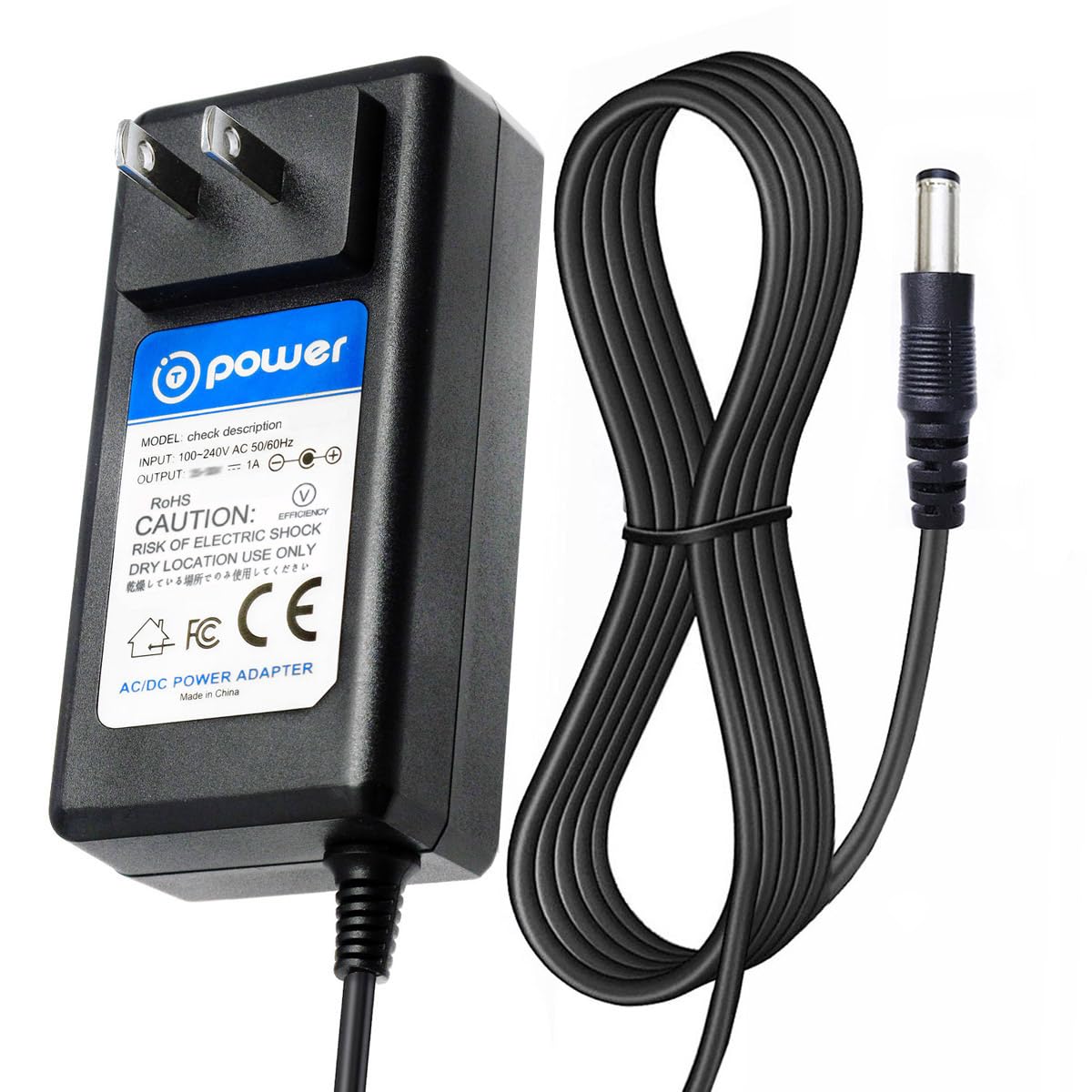 T POWER 12V Charger for Majority Bowfell K2 Sierra Soundbar System TV Speakers & Maxtor OneTouch II III IV 3100 3200 1tb MSS-II HDD Hard Drive Ac Dc