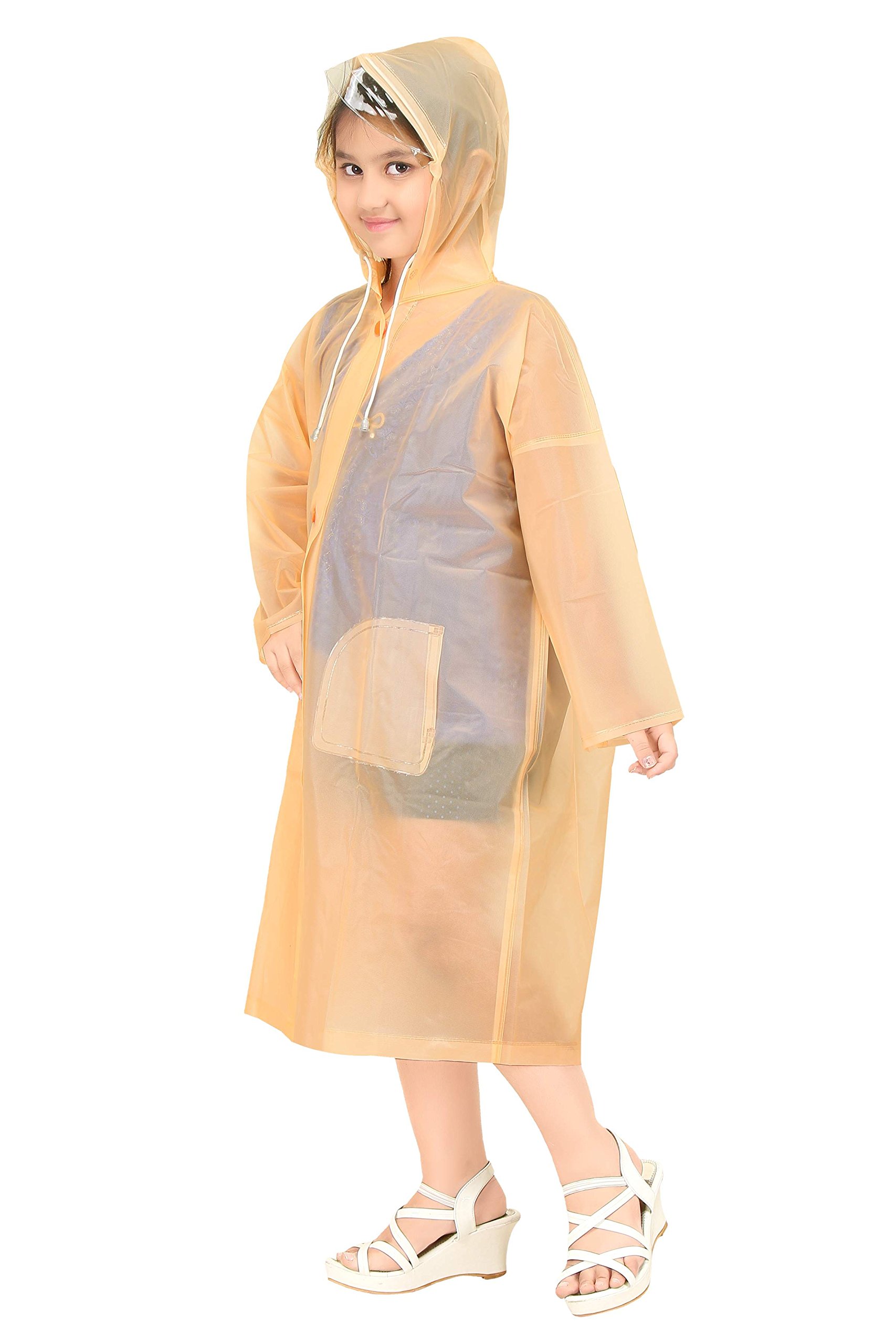 Goodluck Girls Raincoat Full Sleeve (Size 40, 10-11 Years) - Image 3 thumbnail