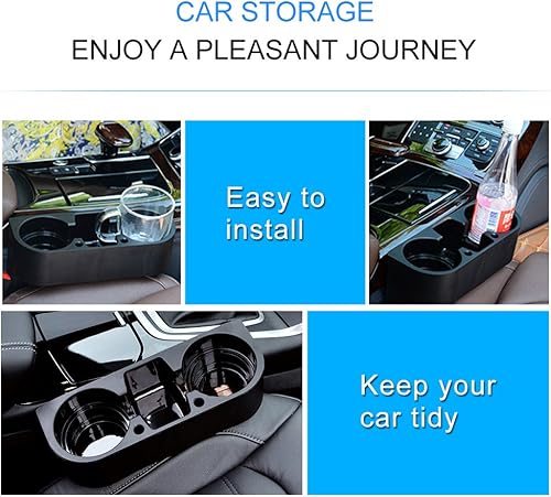 Miniatura 6 de Yosoo Soporte universal para asiento de automóvil, camión, bebida, botella, soporte para alimentos, caja de almacenamiento