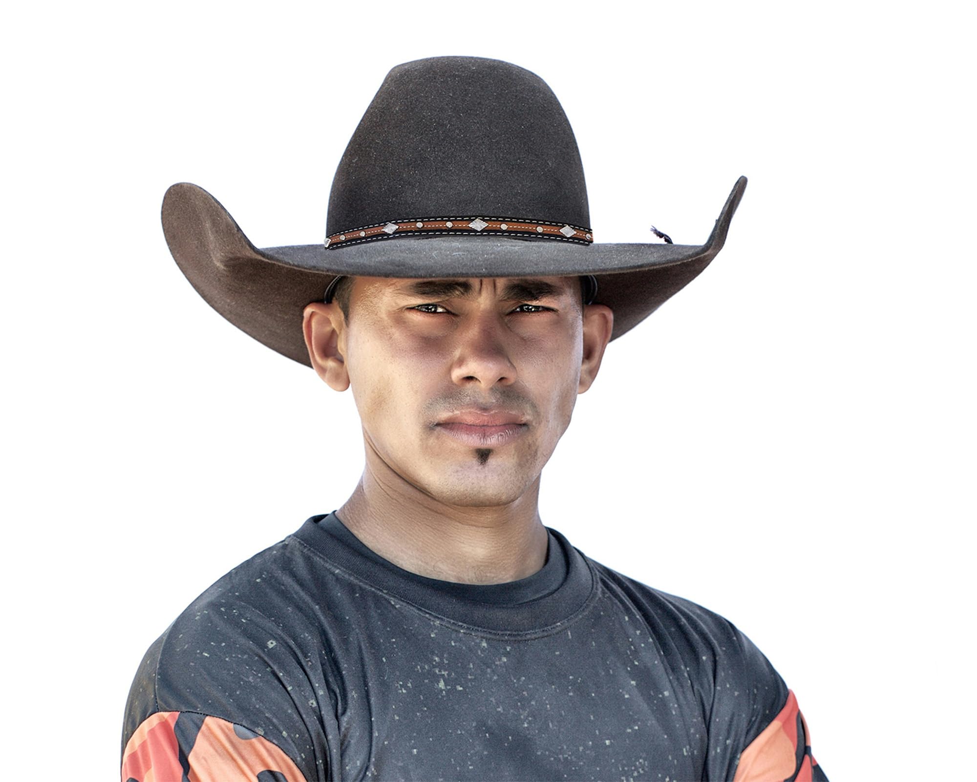 Amazon.com: Western Hat Band with Buckle – Black and Brown 