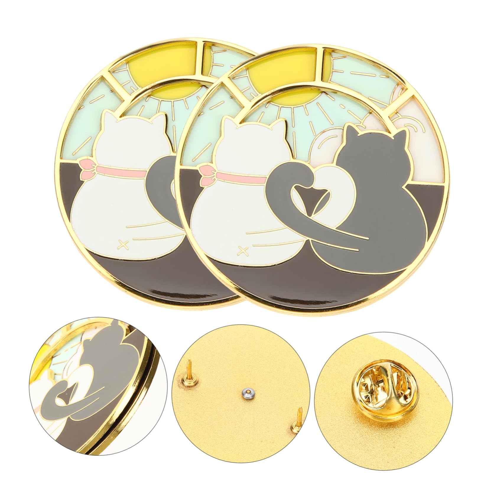 Healvian Pin De Broche De Gato Accesorio De Moda Para Mujeres Niñas Y Adolescentes Broche Para Cumpleaños Y