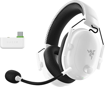 Razer BlackShark V2 Pro Xbox - Wireless Console E-Sports Headset for Xbox S|X & One Triforce 50mm Drivers, HyperSpeed Wireless 2,4 GHz, detachable HyperClear Microphone White