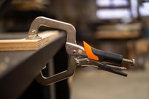 Miniatura 6 de WEN CL327F Abrazadera facial de 3 pulgadas para carpintería y carpintería con agujeros de bolsillo (paquete de 2)