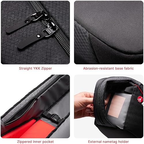 Miniatura 4 de Manfrotto Pro Light Tripod Bag 88, Padded Carrying Case for Tripods up to 88cm34.7", Reinforced Protection, Shoulder Strap, Dual Handles, for Photo