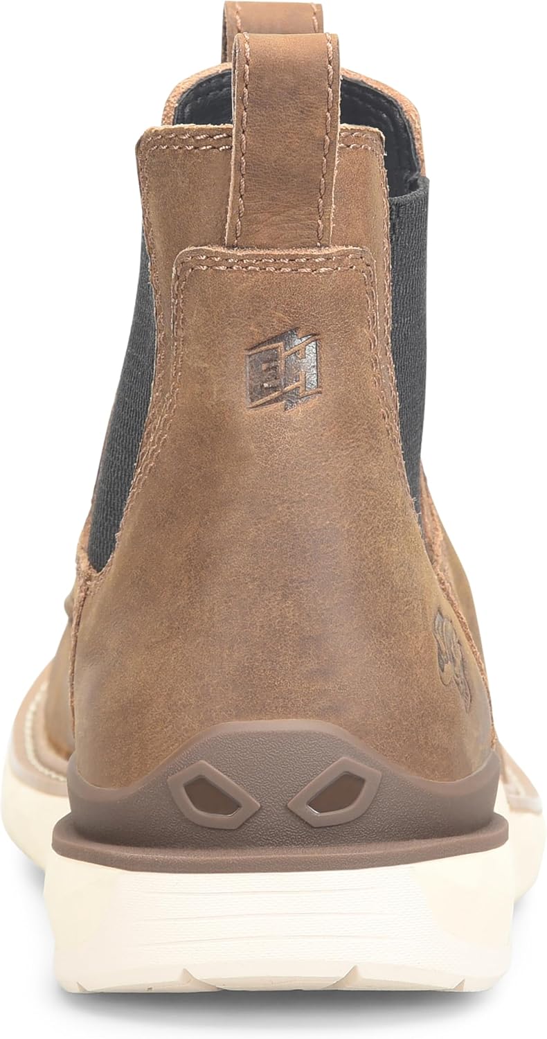 PHANTOM RIDER Mens 6" Romeo Boot - Durable Leather, Slip-On Design, Cushioned Insole, Rugged Outsole, Casual & Work Wear Work Boot
