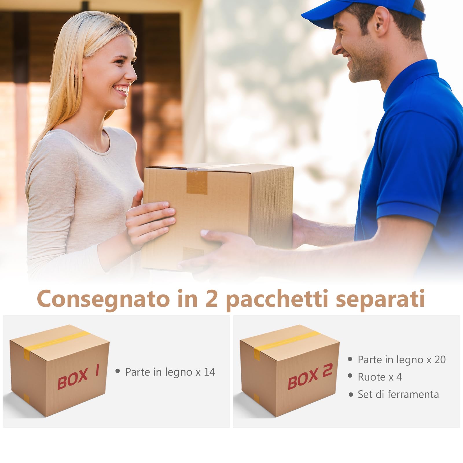 GYMAX Credenza Mobile su Ruote, Carrello Cucina a 3 Ante con Maniglia, Ripiano Ragolabile in Altezza, 2 Cassetti, 6 Cubi Portaoggetti, Portasciugamani, 122x46x92,3 cm, Bianco (Nero)
