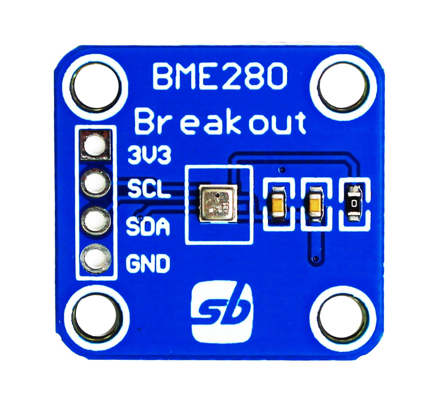 sb components BME280 I2C Temperature Humidity Pressure Sensor Breakout 3.3V BME280 Breakout Temperature and Humidity Sensor