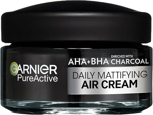 Garnier Pure Active AHA+BHA Charcoal Air Cream 50ml