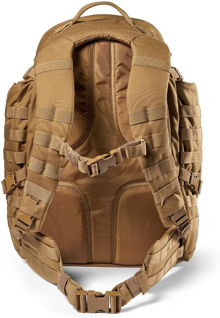 5.11 Tactical Backpack ‚ Rush 72 2.0 ‚ Military Molle Pack, CCW and Laptop Compartment, 55 Liter, Large, Style 56565 ‚ Kangaroo : Sports & Outdoors