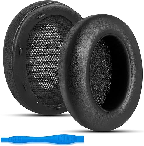 Gvoears Almohadillas de repuesto para auriculares Sony WH-XB910N, almohadillas de repuesto, espuma viscoelástica premium, cuero suave y duradero