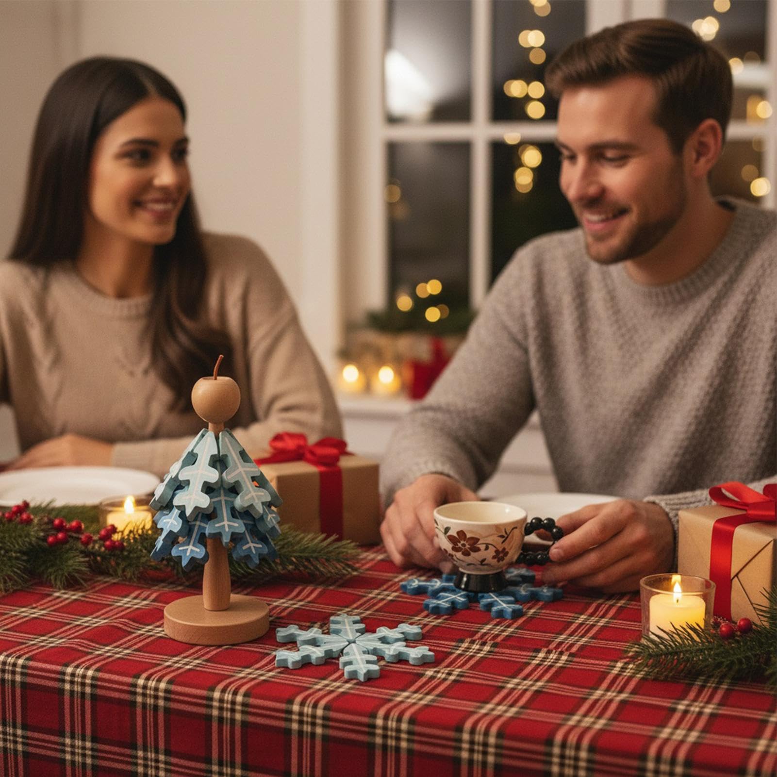 Trivets Boom Set van 3 Trivets voor Warme Gerechten, Hot Pad Kommen en Theepotten Onderzetter voor Theepot Pannenlap Keuken Cadeau Multifunctionele