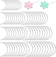 Vista 10 de 80 agujas curvas, 4 tamaños, agujas de coser curvas, agujas de tejer para tapicería, agujas de cuero en forma de C para proyectos de cuero