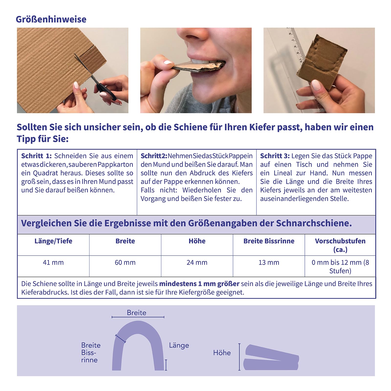 Schnarchstopper Somnofit-S - Anti-Schnarchschiene (SomniShop-Set mit Ratgeber)
