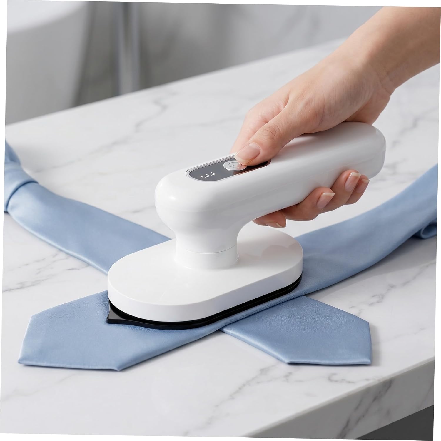 Cordless Easy Handle Handheld with Rotatable Mini and Iron Adjustable Temperature Settings, Portable Ceramic and Plastic for Use to Maneuver Travel Home and Office