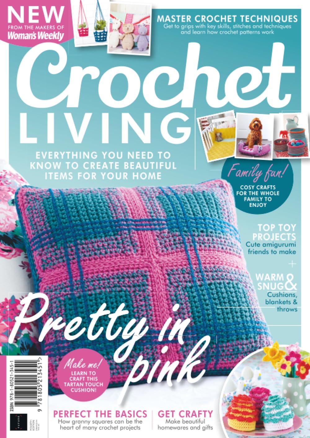 Crochet Living: Everything you need to know to create beautiful items for your home      Paperback – January 4, 2024
