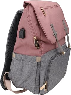 Totority 1 Peça Mochila De Ombro Para Bebê Mochila De Fraldas De Maternidade Bolsa Tote De Bebê Bolsa De Praia Mochila Tote Mochila De Fraldas De Bebê Bolsa De Viagem Bolsa De Múmia