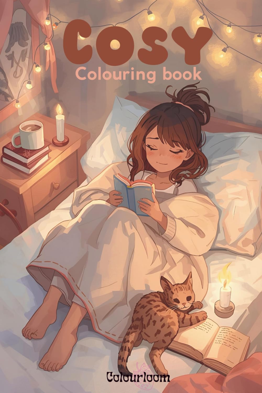 Cozy Coloring Book: 40 Comforting and Relaxing Designs for Stress Relief and Creative Joy