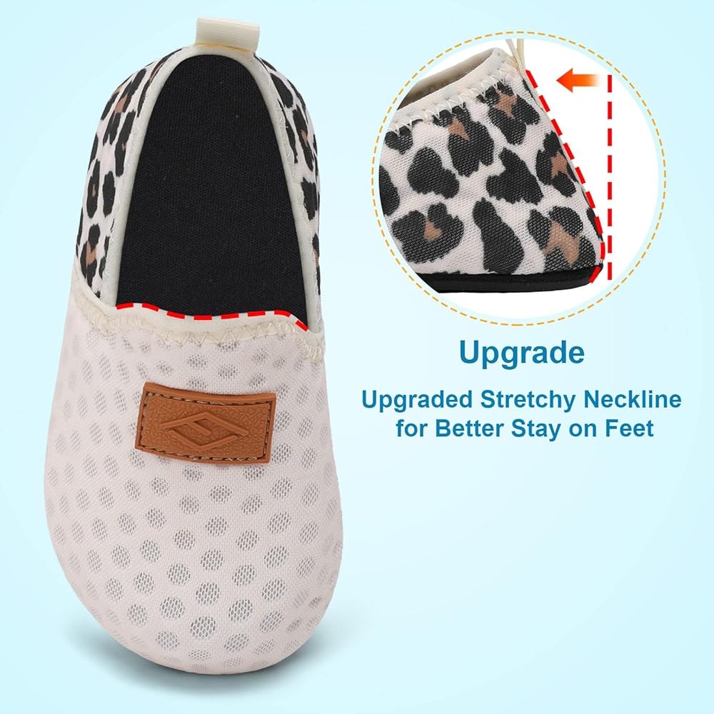 Lefflow Toddler Non-Slip Quick Dry Water Shoes 2
