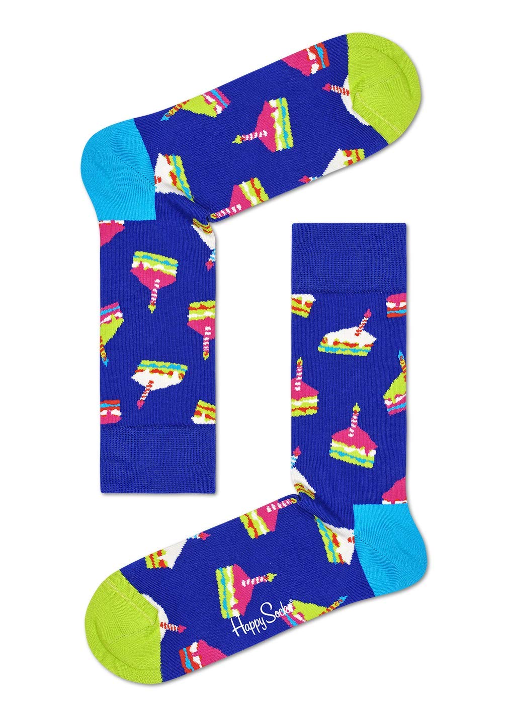 Happy SocksBday Cake Sock, Socks Men's