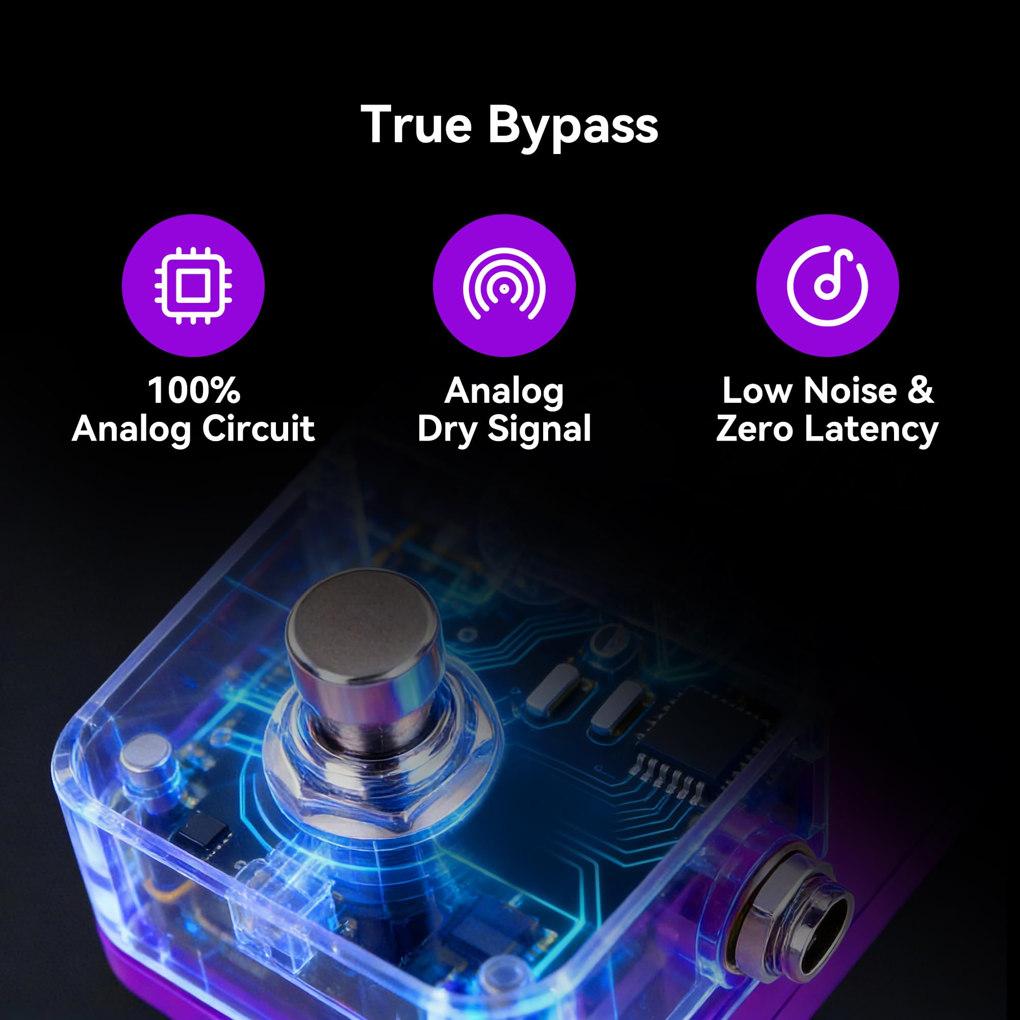 NUX Edge Delay Gitarren-Effektpedal mit digitaler Phi-Verzögerung, analoger Verzögerung und Tape Echo