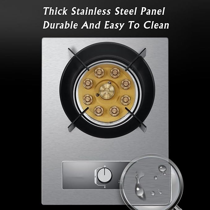 Estufa de Gas 9 Puestos Grande con Protección de Apagado miniatura 5