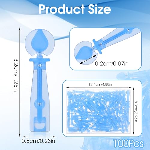 Miniatura 6 de 100 unidades desechables para eliminar manchas de puntos negros, agujas estériles para espinillas, herramienta para acné, puntos blancos, boca