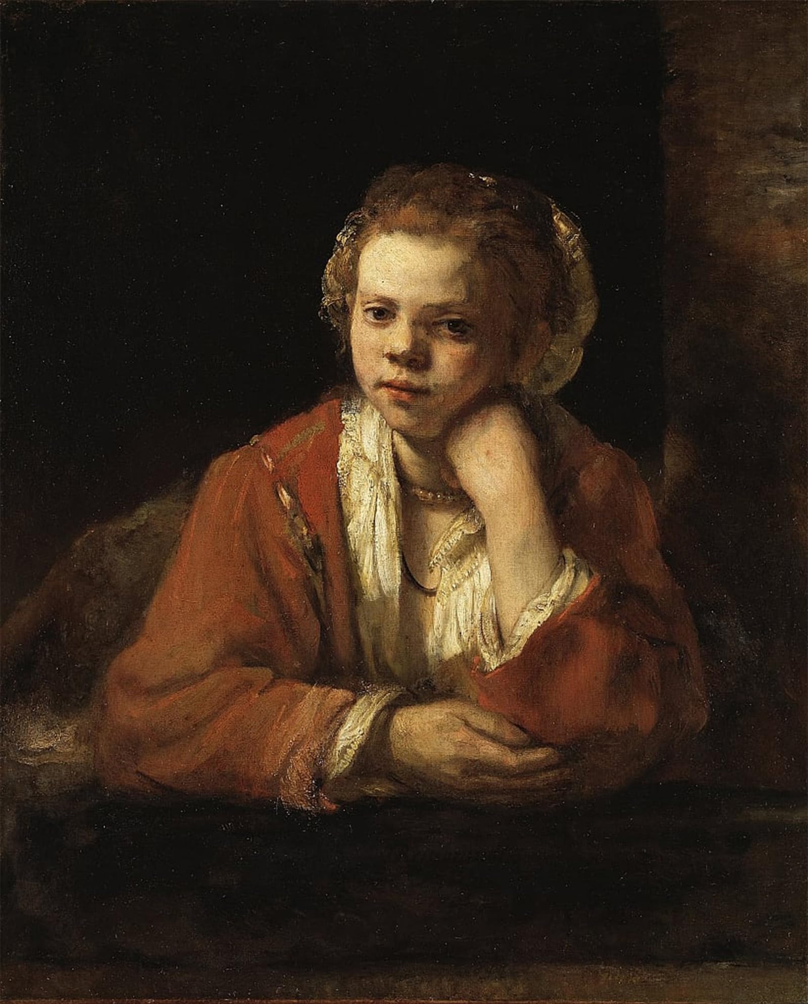 SERENDIPITP Aesthetic Poster Photo Wall Print Retro Picture The kitchen maid by Rembrandt van Rijn Modern Wall Artwork for Home Decor 60x90cm