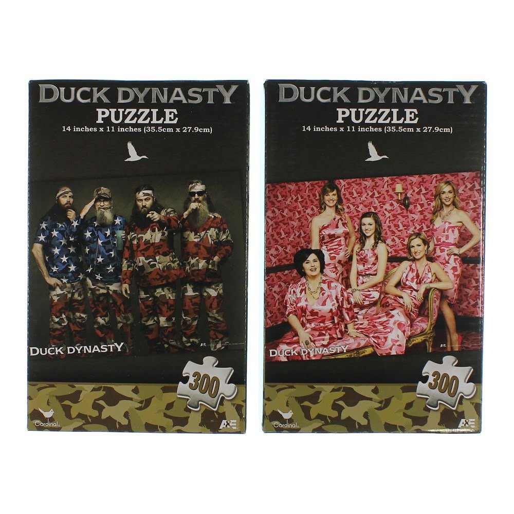 Cardinal Duck Dynasty 300 Piece Puzzle (Assorted, Designs Vary) by AE
