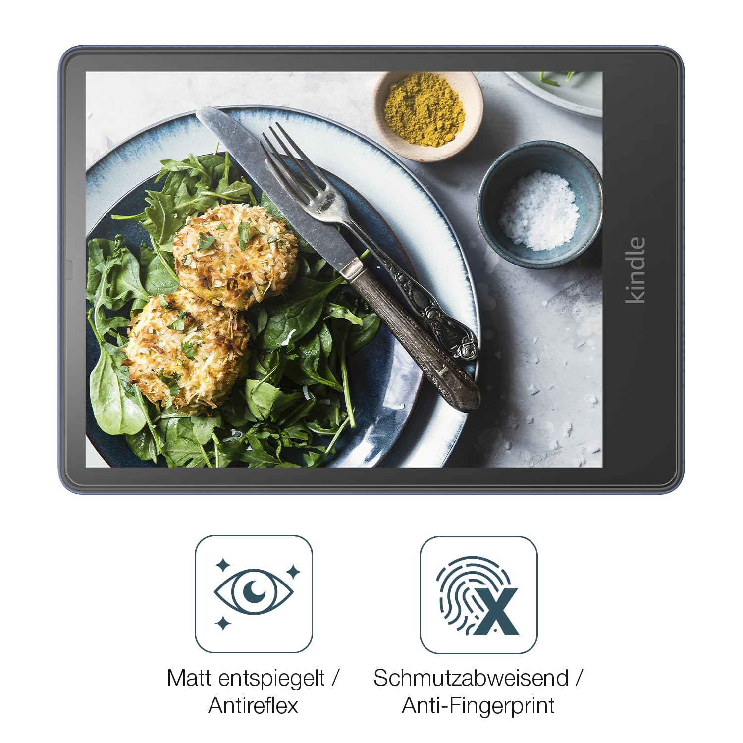Pellicola Protettiva per Amazon Kindle Oasis (2019) Protezione Vista 4 modi