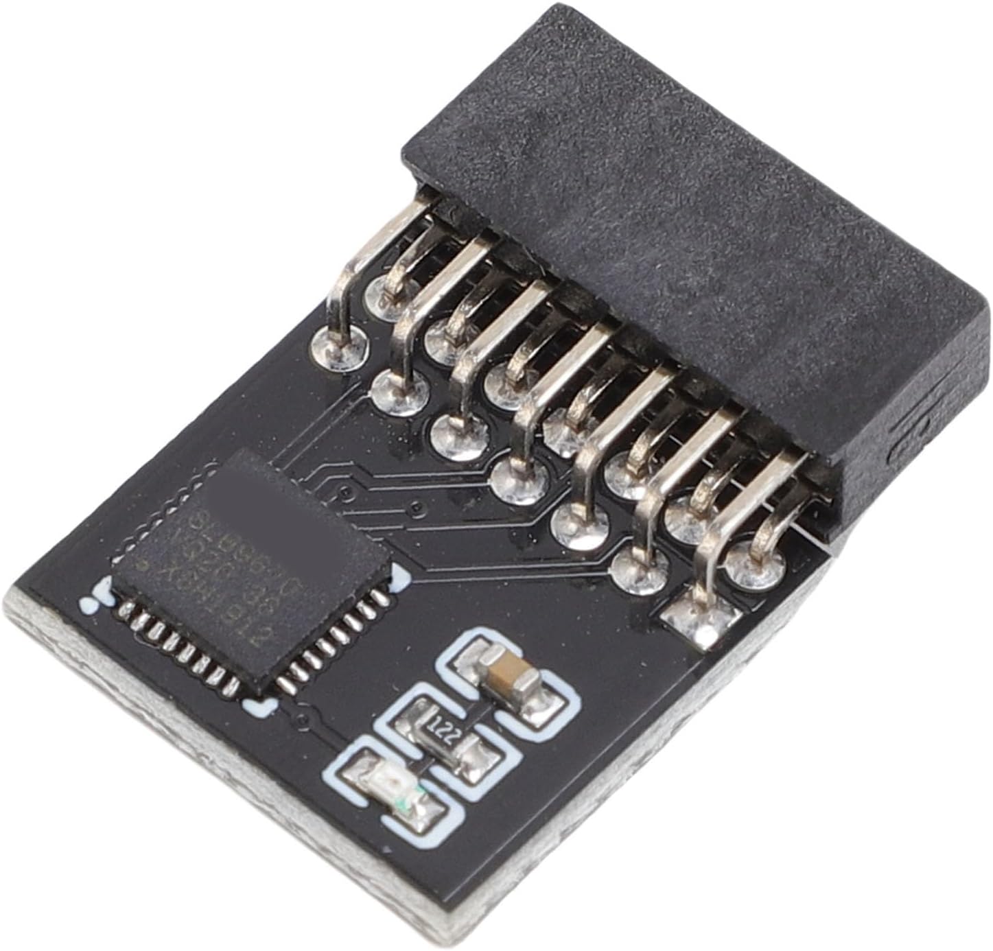 Luocute TPM 2.0 Module, 14 Pin Spi Motherboard Encryption Security Cryptographic Processor With Secure Storage for 11, Standalone Cryptographic Processor