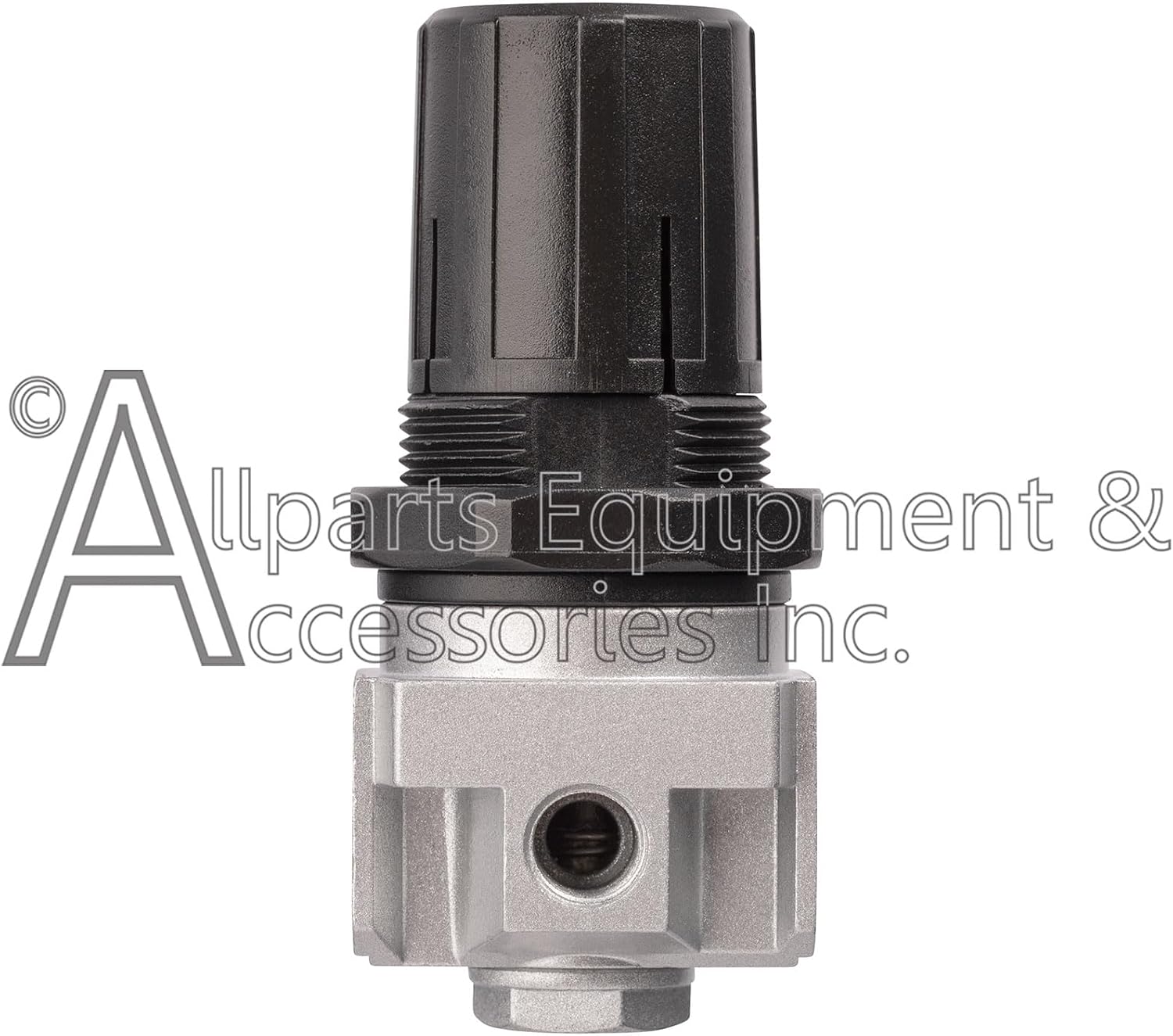 AC-0007 4-Port Air Compressor Regulator with 1/4" NPT and Two 1/8" NPT Ports for Air Compressors Made by Craftsman, DeVilbiss, DeWalt, Porter Cable, and Other Major Brands
