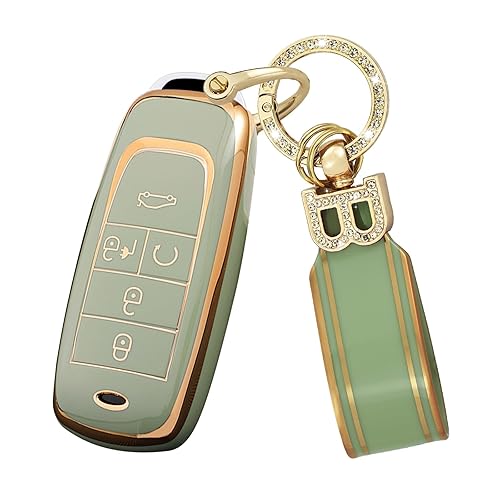 KUNIO TPU Customizable Smart Key Fob Cover for GAC New Energy Trumpchi GA6 GM6 Aion S