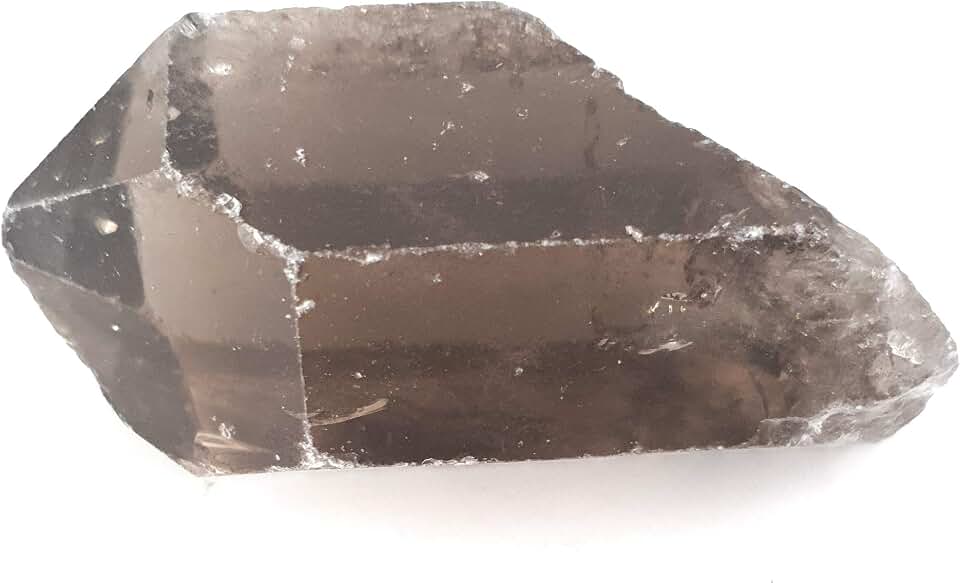 Punta de Cuarzo Ahumado Bruto Calidad Extra Mineral 100% Natural Piedra Cristal (De 50g a 100g)