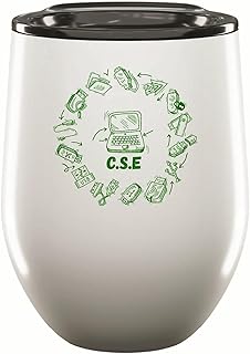 Unique Gift Ideas for Computer Programmers and Engineers Hardware Software Technician and Coding 12oz Wine Tumbler Cup