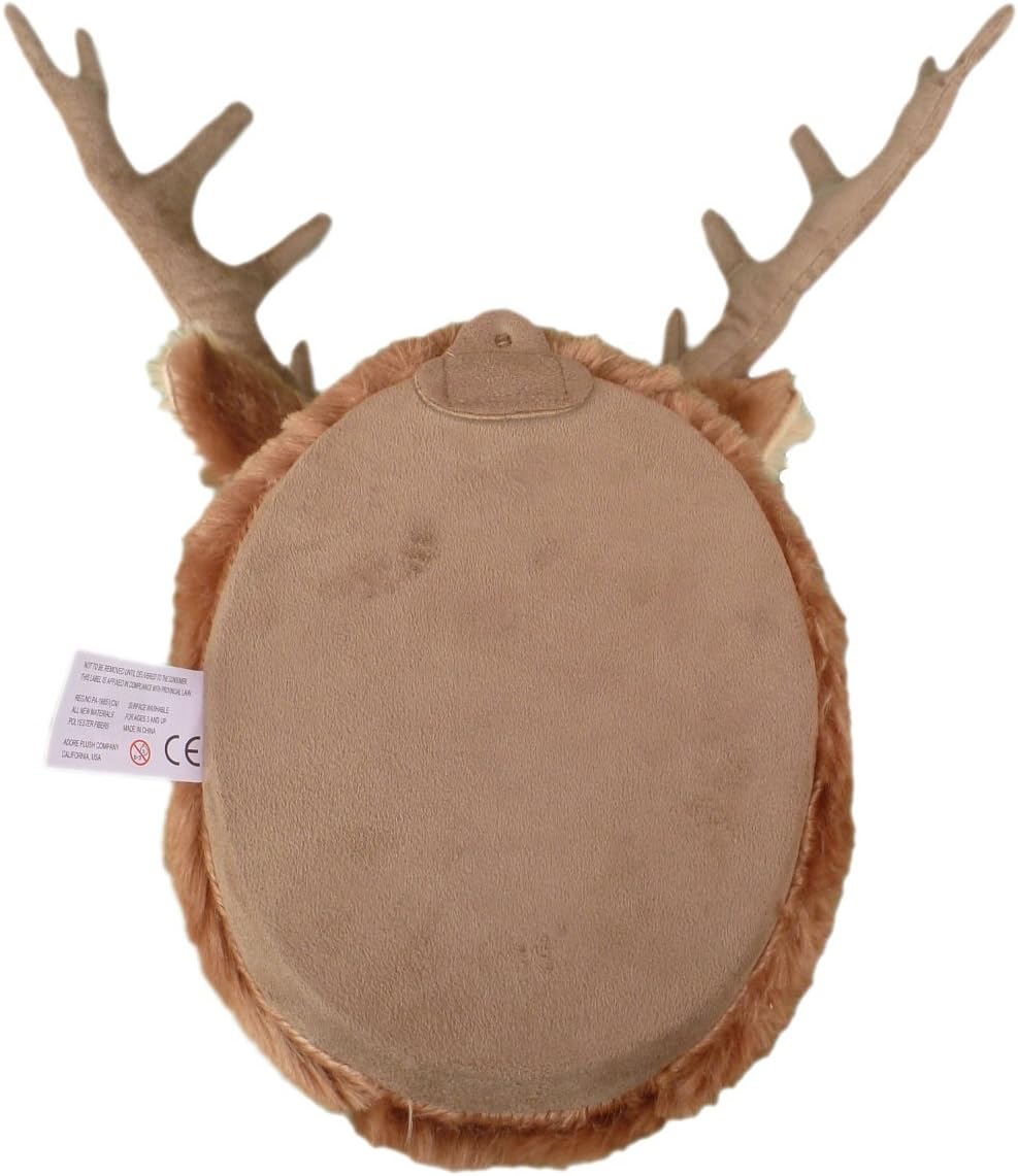 Adore 15" Teton The Elk Plush Stuffed Animal Walltoy Wall Mount