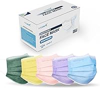 Vista 19 de FriCARE Mascarillas desechables, 3 capas ASTM nivel 3 grado médico, elegibles para FSA/HSA, transpirables y cómodas para alergias/protección solar
