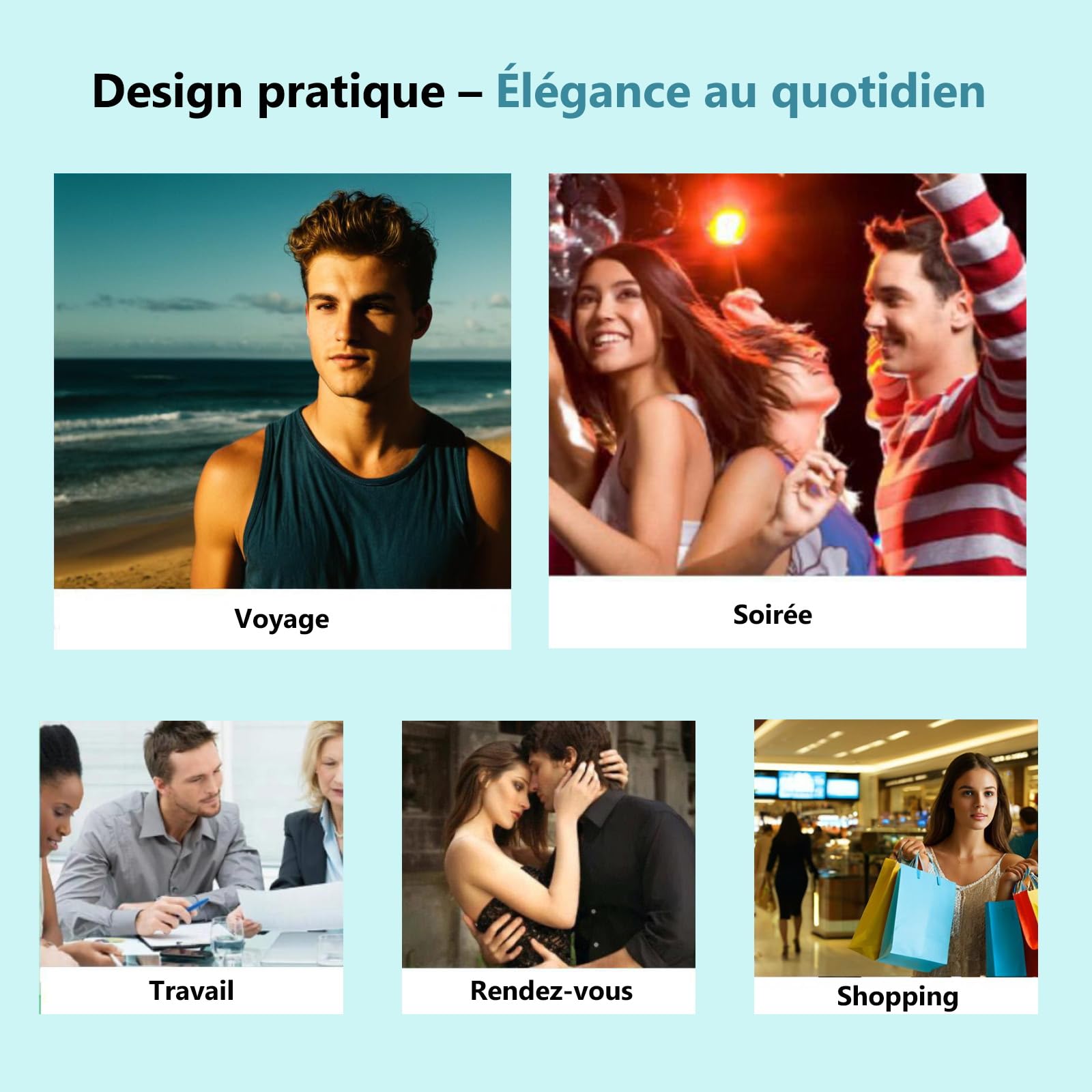 Parfum Homme, Nouvelle formule améliorée 3.0 – Frais et longue tenue, Parfum Pheromone Pour Homme, Plus de charisme et de rayonnement, 50ml