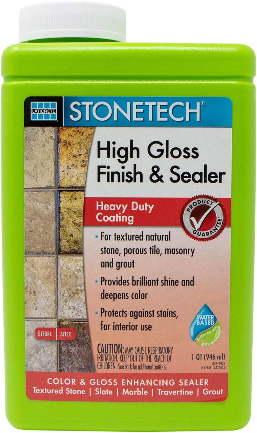 High Gloss Finishing Sealer for Natural Stone, Til