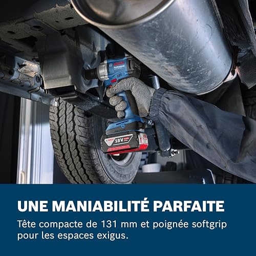 Bosch Professional 18V System Cordless Impact Wrench GDS 18V-350 (with L-BOXX) - 5