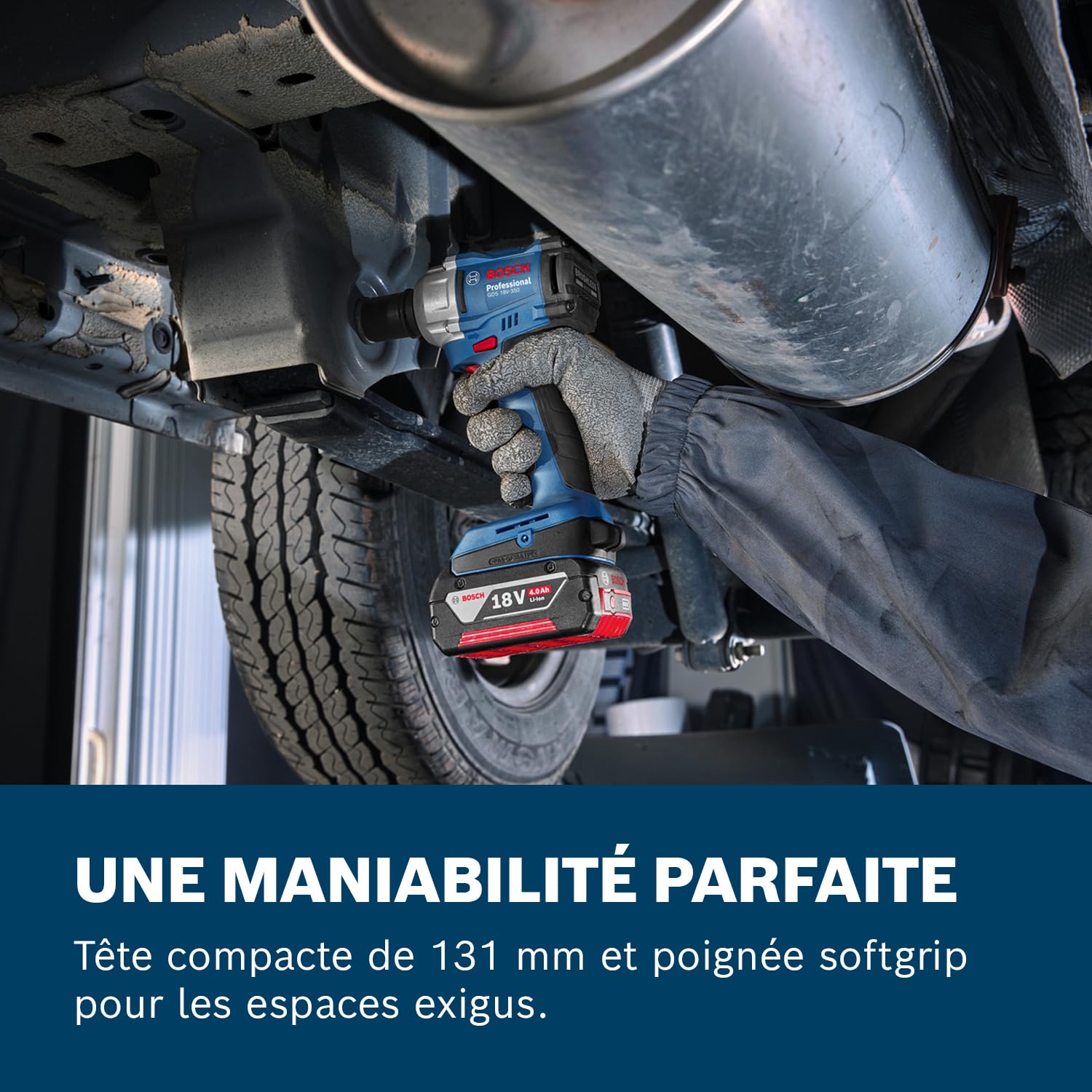 Bosch Professional 18V System Boulonneuse sans fil GDS 18V-350 (inclus L-BOXX)