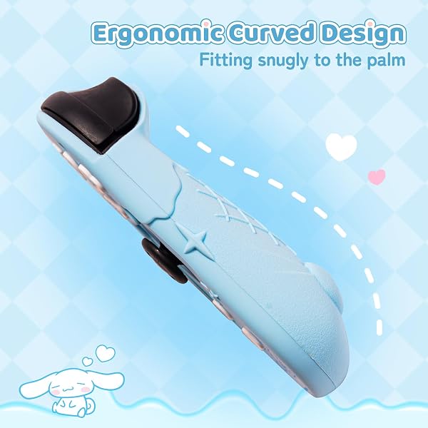 Kuitmor Protective Shell Compatible with Joy con of Switch 2 (2025 Model) Controller, Soft Silicone Cover Case, Anti-Scratch Protective Case for Switch 2025 (Blue(For Switch 2)) - 3