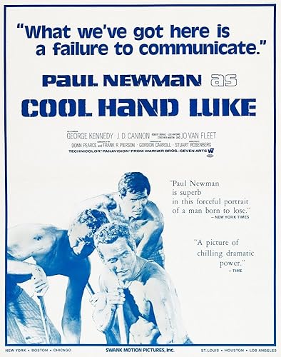 Posterazzi EVCMCDCOHAEC023LARGE Cool Hand Luke Movie Poster Masterprint, 24 x 36