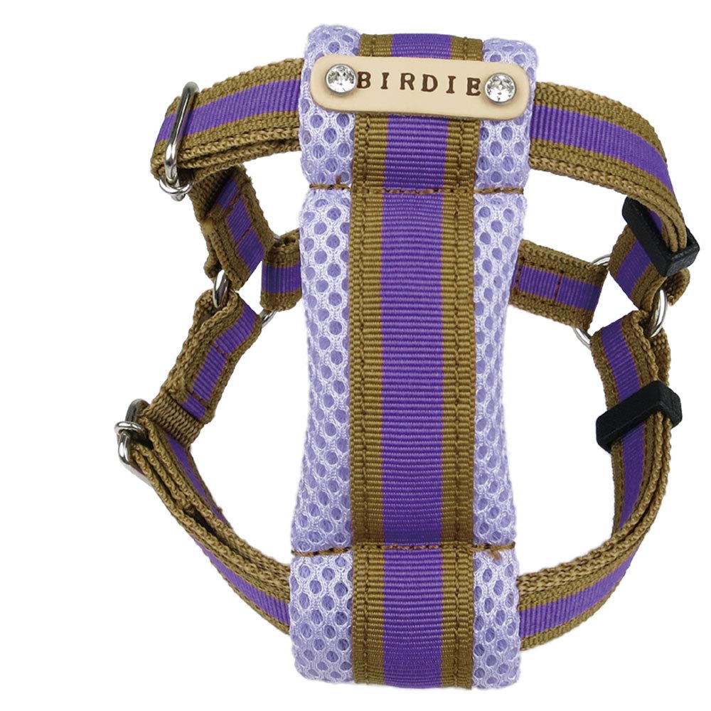 バーディ (BIRDIE) アンファンリード パープル 8390 犬の胴輪 Luxe birdie Luxeハートパヴェ胴輪リード リュクスバーディ