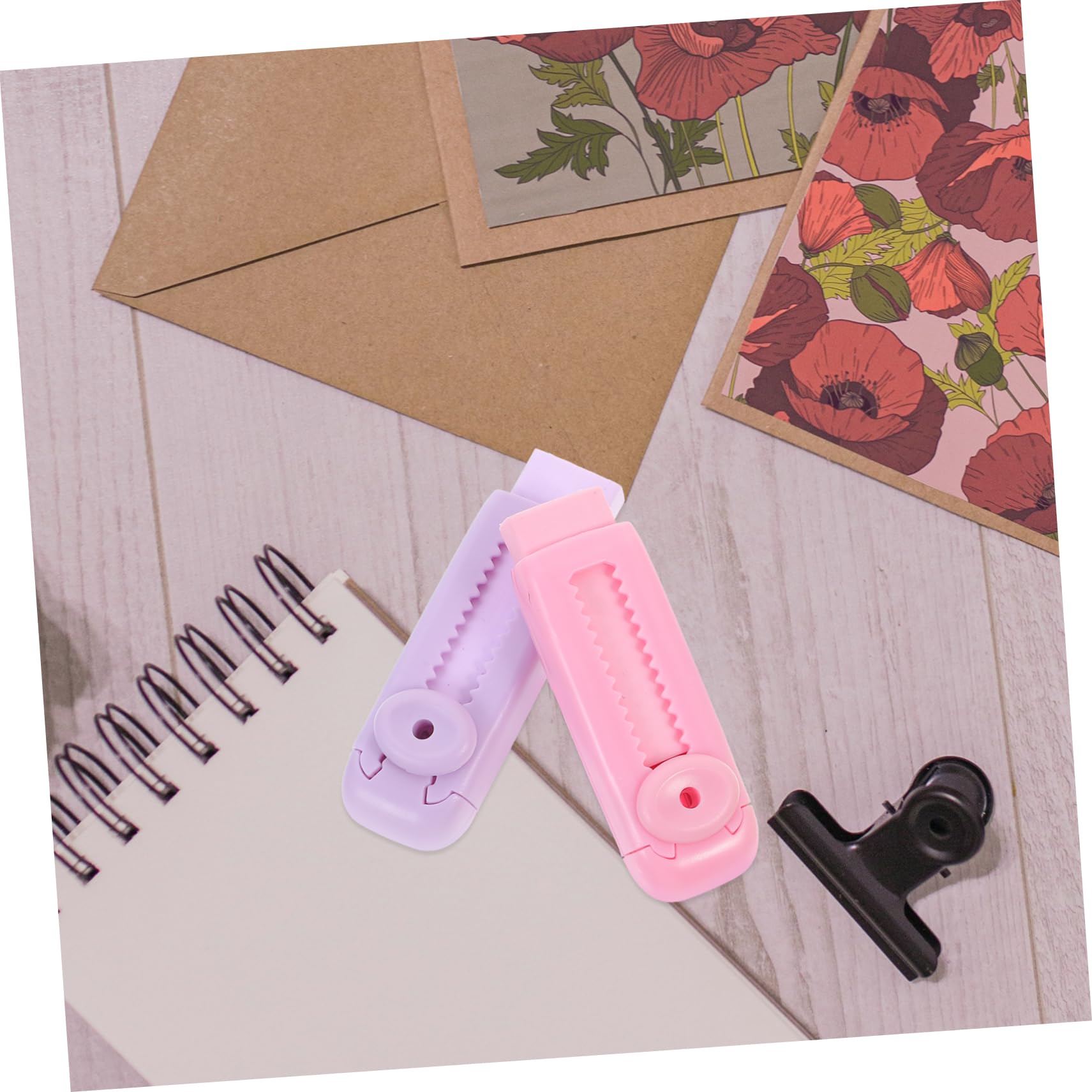 Angoily 4 Ensembles Gommes Rétractables Adorables Pour Étudiants Lot De Colorées Et Réutilisables Fournitures Scolaires Pratiques Et Amusantes Pour Effacer Traces 8 Pièces * 4