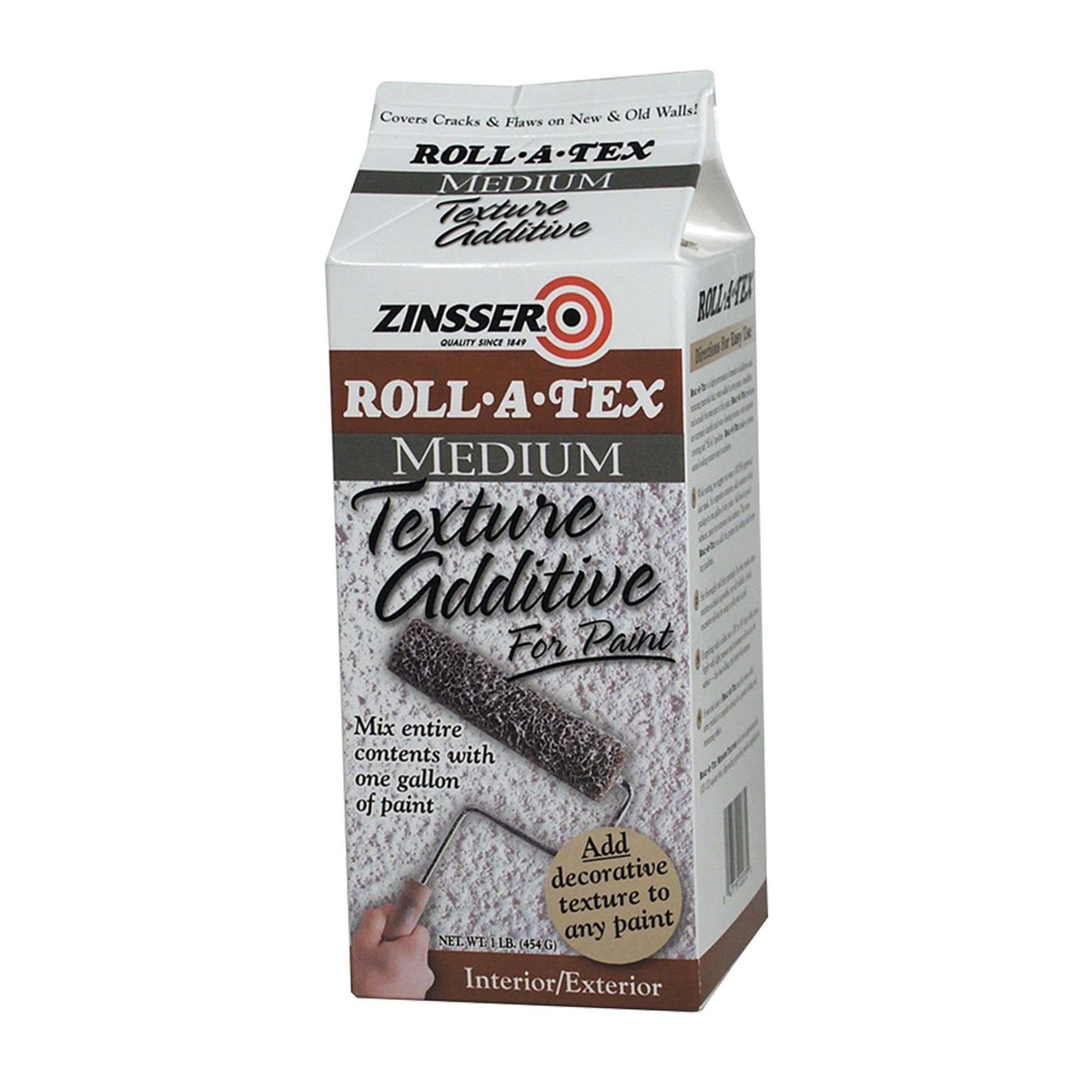 Amazon.com: Zinsser 22233 Roll-A-Tex Medium Texture Additive