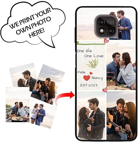 Miniatura 2 de Fundas de teléfono personalizadas para Motorola Moto G Power 2021, cubierta de teléfono personalizada con múltiples fotos, regalo personalizado para