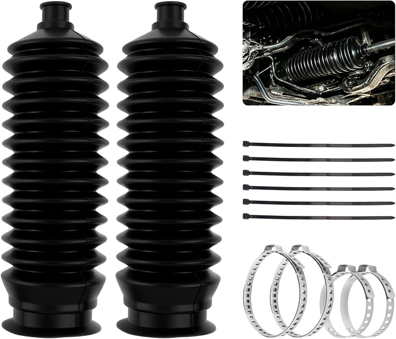 Kit de Coifas da Caixa de Direção SPGICRM em Silicone Reforçado – 2 unidades