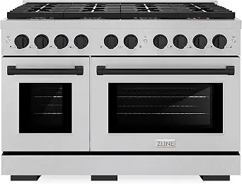 ZLINE Autograph Edition 48 in. 6.7 cu. ft. Paramount Gas Range with 8 Burner DuoPro™ Cooktop and Dual Ovens